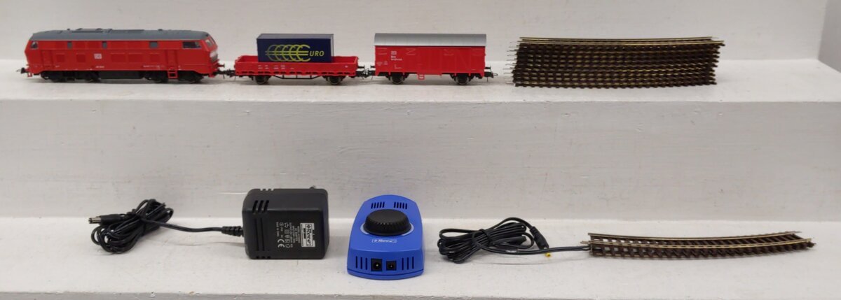 Roco 41124 HO  Diesel Locomotive Starter Set LN/Box