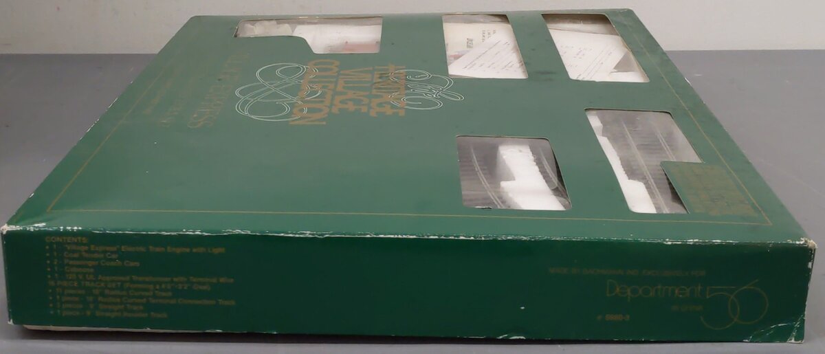 Bachmann 5980-3 HO Scale Heritage Village Collection Starter Train Set EX/Box