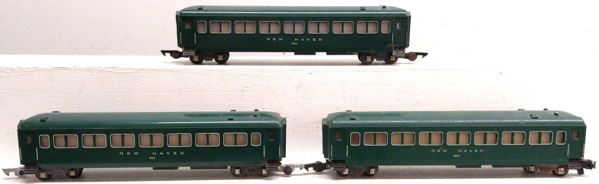 American Flyer 650 Vintage S New Haven Green Pullman Car [3] VG