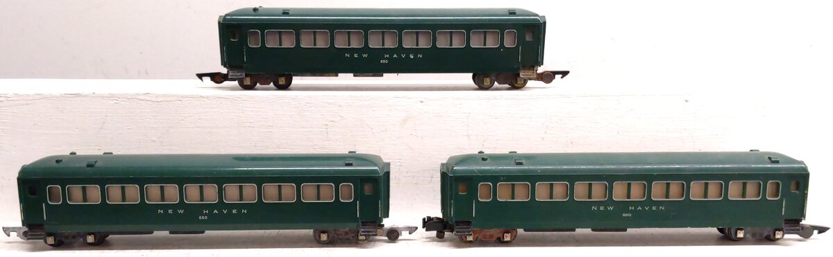 American Flyer 650 Vintage S New Haven Green Pullman Car [3] VG