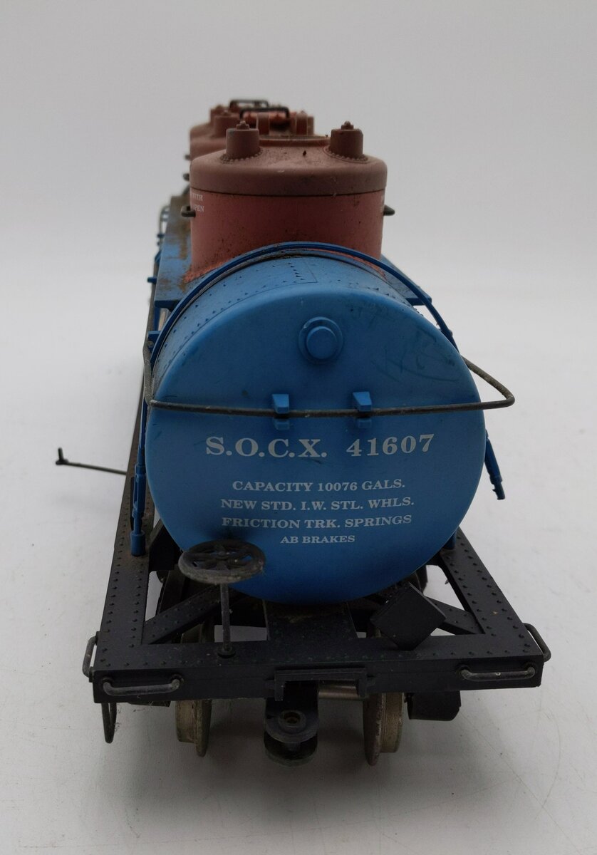 Aristo-Craft 41607 G Scale ESSO 3 Dome Tank Car VG