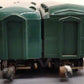American Flyer Vintage S Green Passenger Cars: 650, 653 [2] VG
