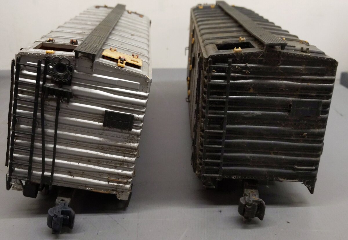 Aristo-Craft  G Scale UP/SP Pacific Fruit & KNZ  Reefer Cars W/Metal Wheels