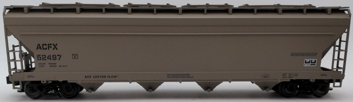 Lionel 3-17136 O Gauge ACFX Centerflow Hopper #52497 LN/Box