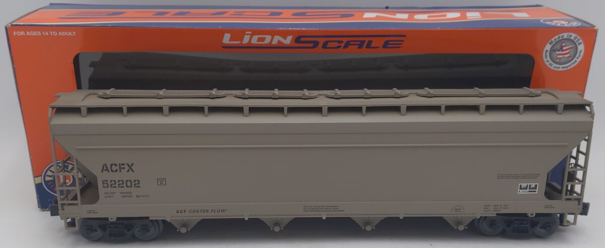 Lionel 3-17131 O Gauge ACFX Center Flow Hopper #52202 EX/Box