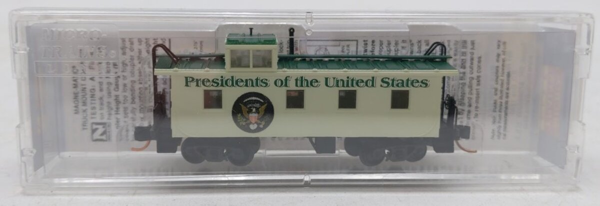 Micro-Trains 10000190 N Scale Presidential '36 Riveted Steel Side Caboose LN/Box