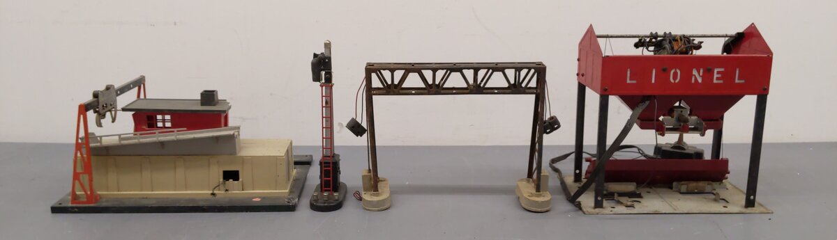 Lionel Vintage O Accessories: 342, 151, 450, 497 [4] VG