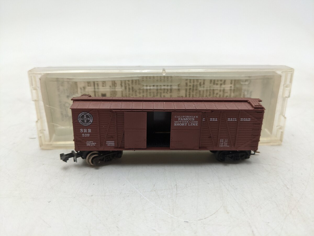 Micro-Trains 02900020 N SRR 40' 1&1/2 Door Outside Braced Boxcar #539 EX/Box