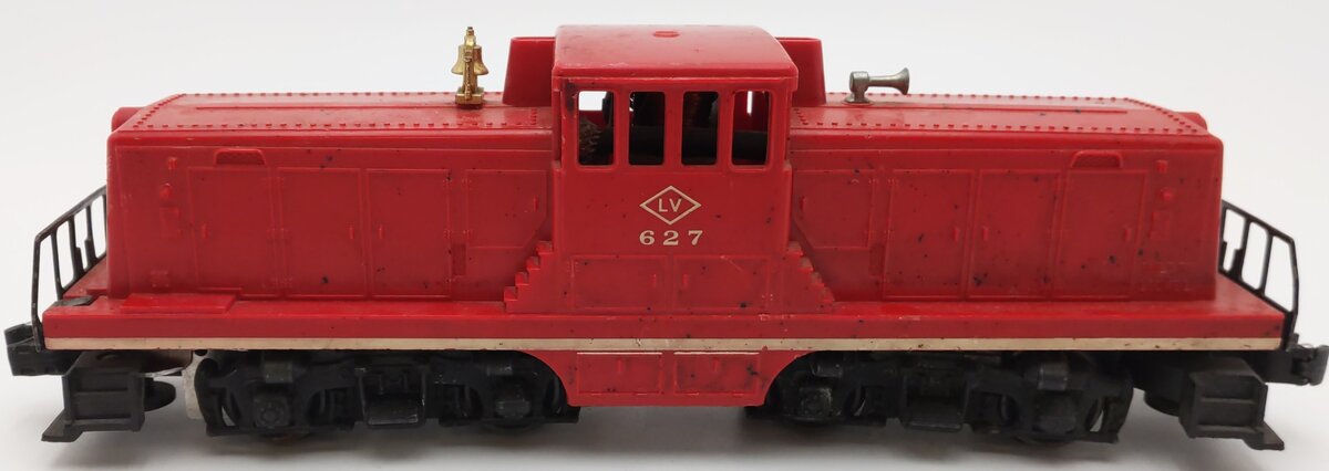 Lionel 627 Vintage O Gauge Lehigh Valley 44 Ton Diesel Locomotive VG