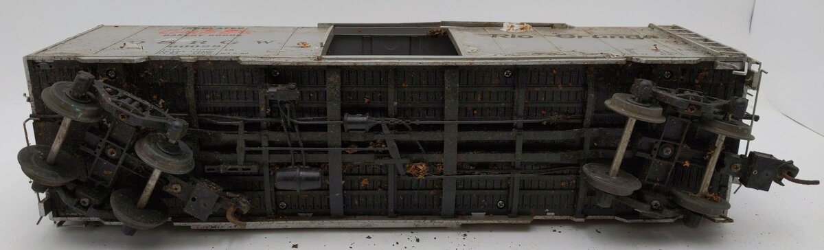 MTH 20-93355 "O-Gauge" Denver Rio Grande 40' AAR Box Car #60028 (Hi-Rail)