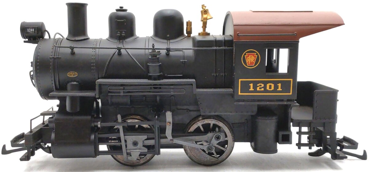 Aristo-Craft 21201 G Gauge Pennsylvania 0-4-0 Steam Locomotive EX