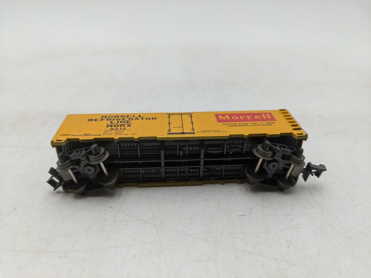 Atlas 2397 N Scale Morrell Reefer Car #9210 EX/Box