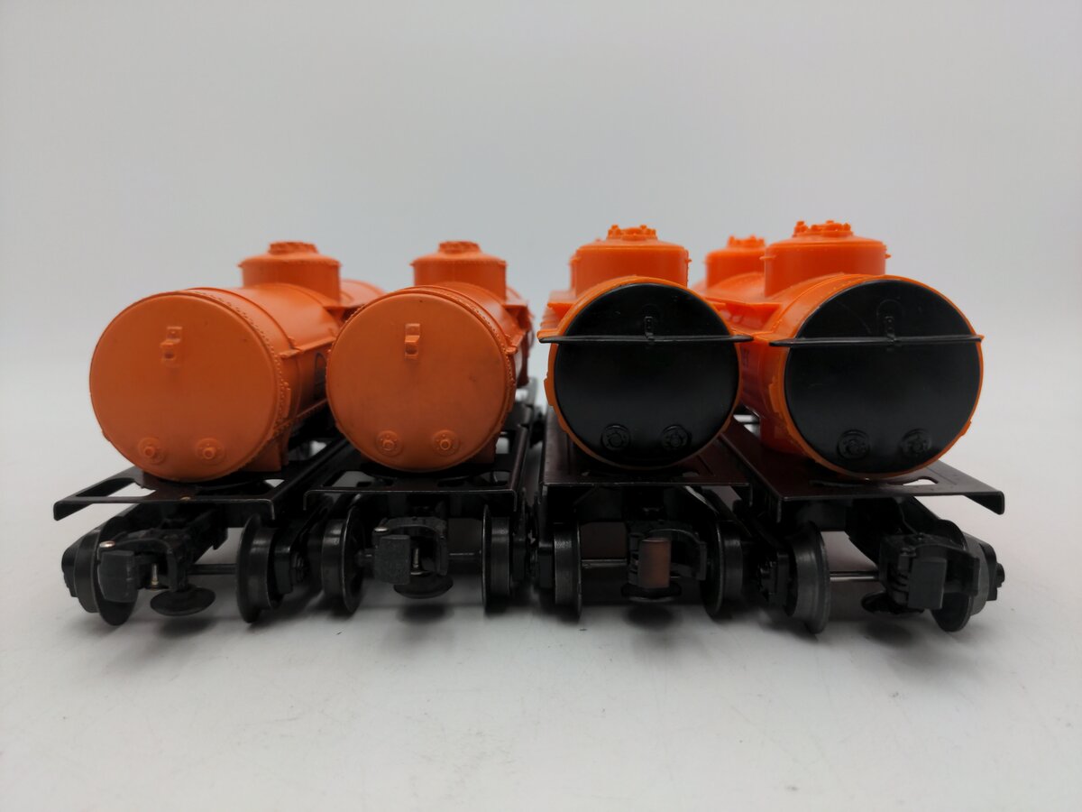 Lionel O Gauge Assorted Lionel Line Tank Cars: 6025, 6465 [4] VG