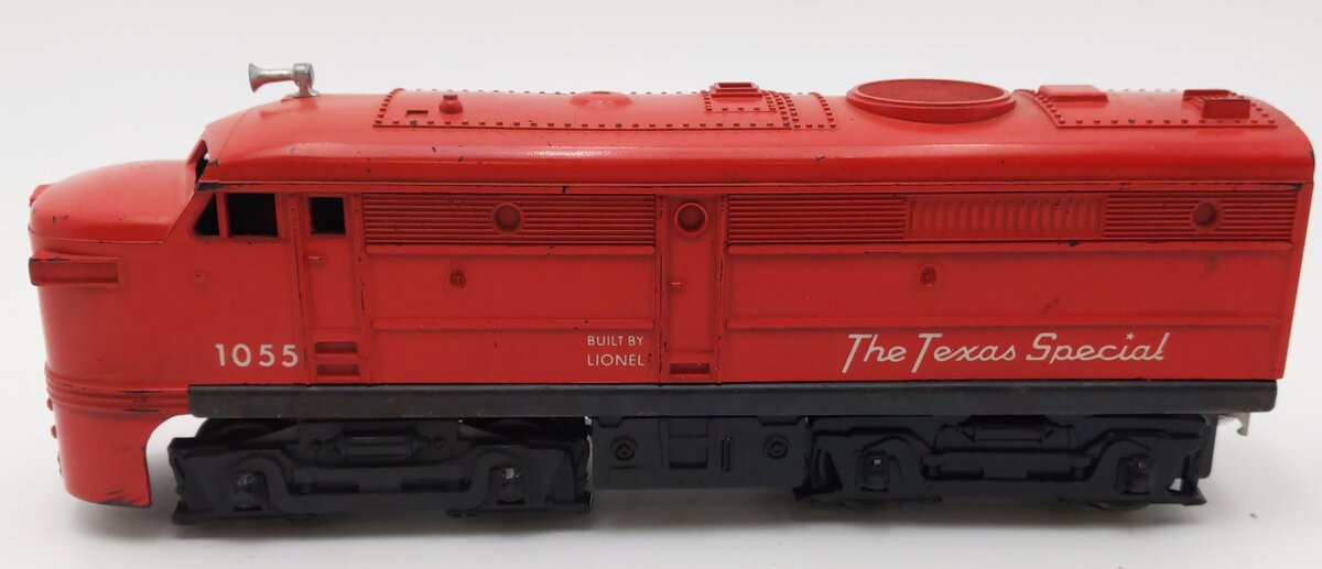 Lionel 1055 Vintage O Texas Special Alco A Powered Diesel Locomotive VG