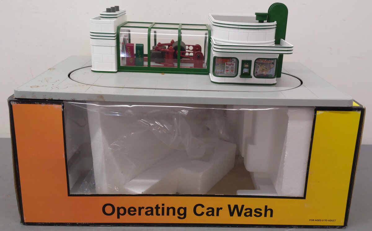 MTH 30-9104 O Gauge Speedy Operating Animated Car Wash VG/Box