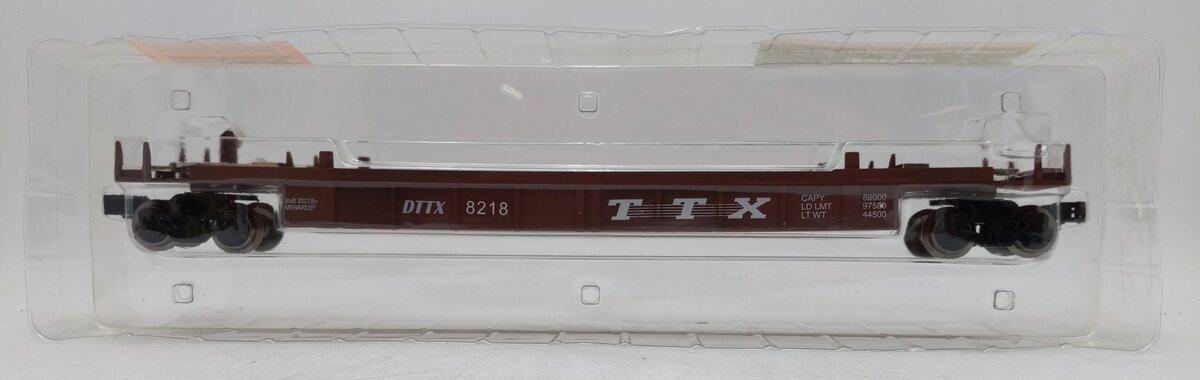 Menards 279-8373 O Gauge TTX Intermodal Car w/No Containers (Burgundy) MT/Box
