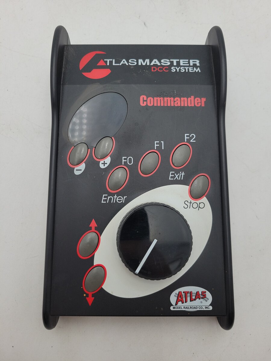 Atlas 330 HO Scale DCC Commander Complete (Controls 99 Trains) EX
