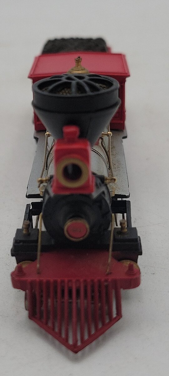 Bachmann 440 HO Central Pacific Jupiter 4-4-0 Steam Loco w/Tender EX