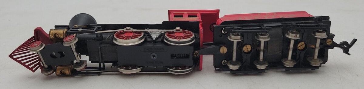 Bachmann 440 HO Central Pacific Jupiter 4-4-0 Steam Loco w/Tender EX