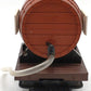 LGB 4047 G Scale Flatcar with Ferdinand Pieroth Whiskey Barrel VG