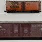 Assorted G Scale Dual Airpak & Reese's Refrigerator Cars #10857 #636 [2] VG