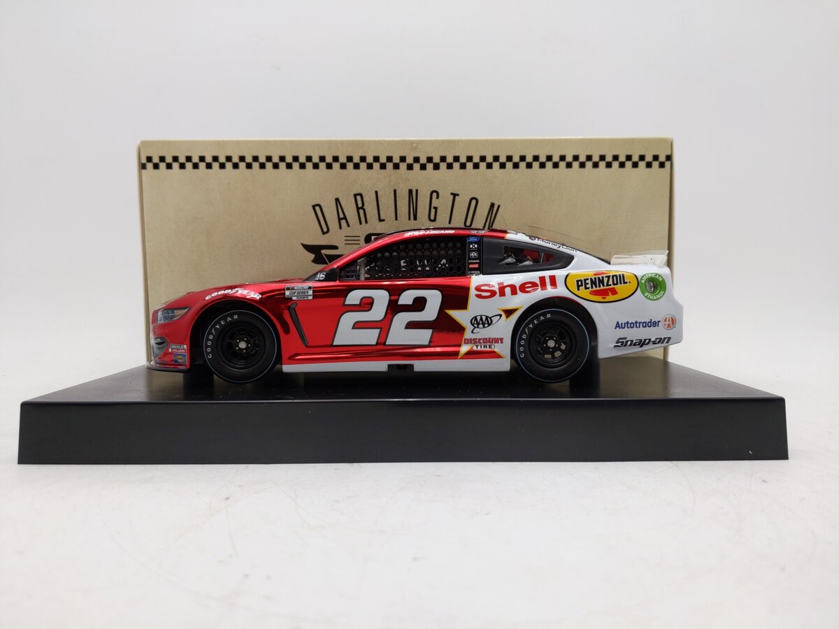 Lionel Racing 1:24 Joey Logano #22 Shell-Pennzoil Darlington 2020 Mustang Chrome LN/Box