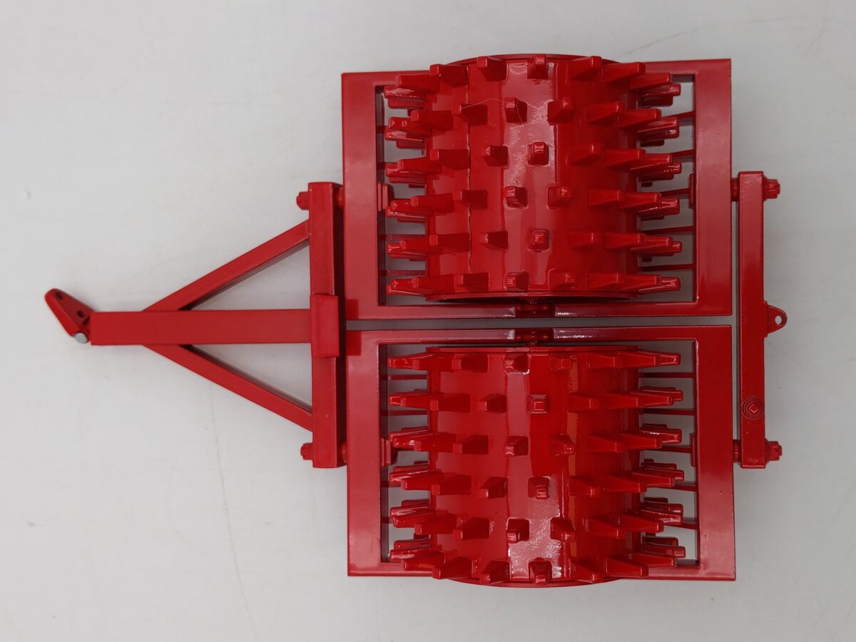 First Gear 70-0181R 1:25 Scale Die-Cast Sheep's Foot Compactor - Red NIB