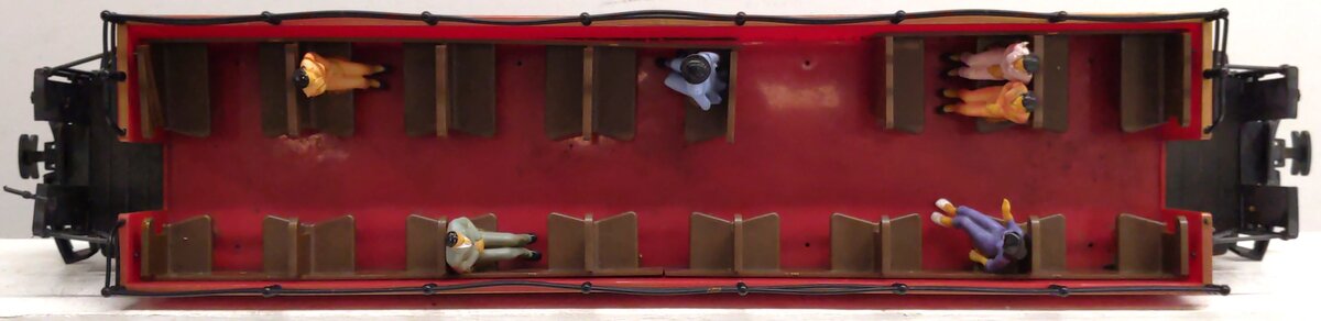 Newqida 970-465 G Scale DR Passenger Open Observation Car VG