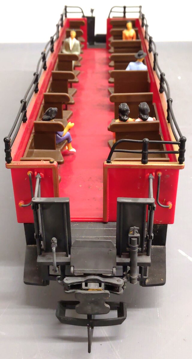 Newqida 970-465 G Scale DR Passenger Open Observation Car VG