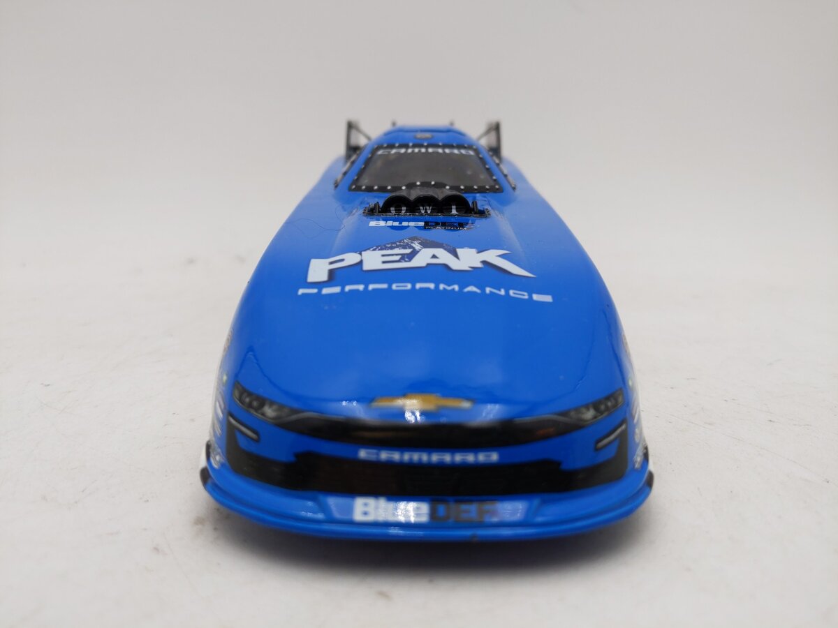 NHRA 1:24 John Force 2023 Peak Performance Chevrolet Camaro SS Funny Car LN/Box