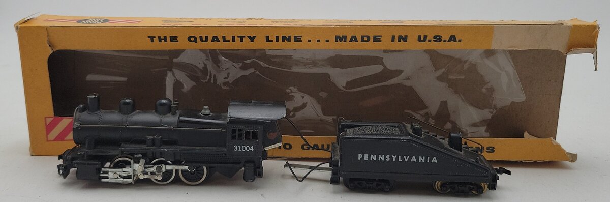 American Flyer 31004 HO Pennsylvania 0-6-0 Steam Switcher VG/Box