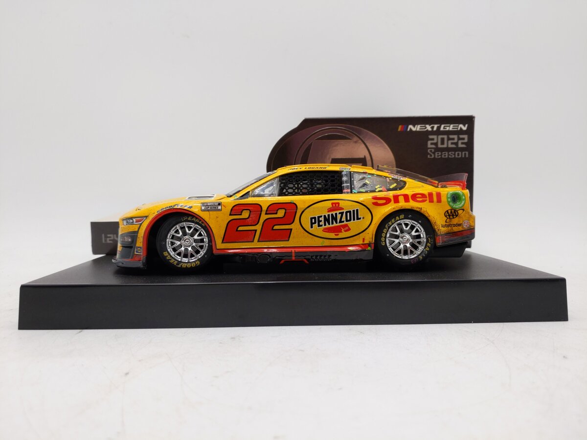 Lionel Racing 1:24 Joey Logano #22 Shell-Pennzoil WWT/Gateway Win 2022 Mustang LN/Box
