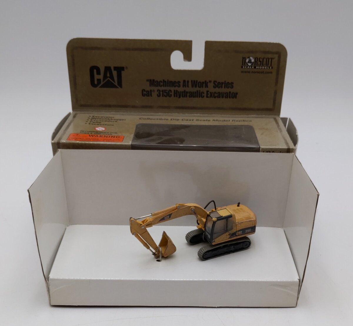 Norscot 55183 1:87 Weathered CAT 315C Hydraulic Excavator LN/Box