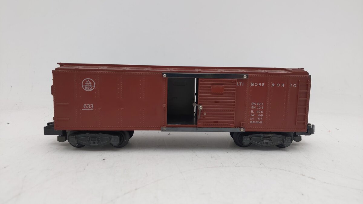 American Flyer 633 Vintage S Baltimore & Ohio Boxcar EX