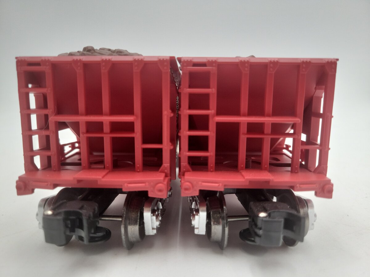 Menards 279-7096 O Gauge CUSTOM Santa Fe Ore Cars (Pack of 2) EX/Box