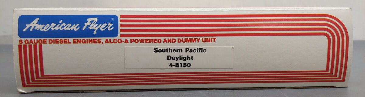 American Flyer 4-8150 S Gauge SP Daylight PA-1 AA Diesel Locomotive Set EX/Box