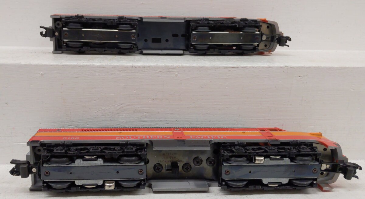 American Flyer 4-8150 S Gauge SP Daylight PA-1 AA Diesel Locomotive Set EX/Box