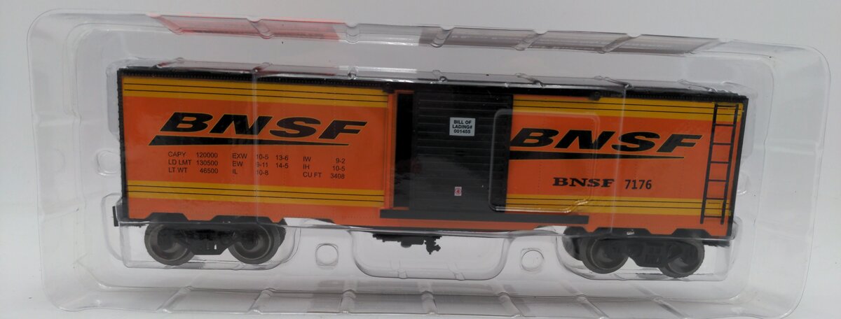 Menards 279-5786 O Gauge BNSF Boxcar #7176 NEW