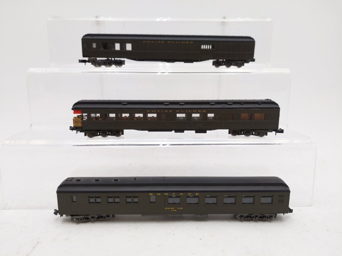 Assorted N Scale Passenger Cars [3] EX