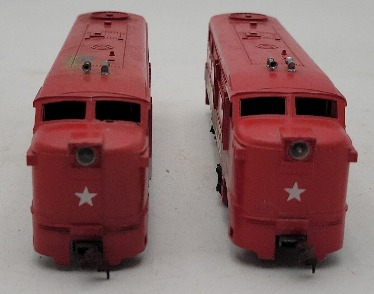 Lionel HO Texas Special Powered A-Unit Diesel Loco & Dummy #0566 VG