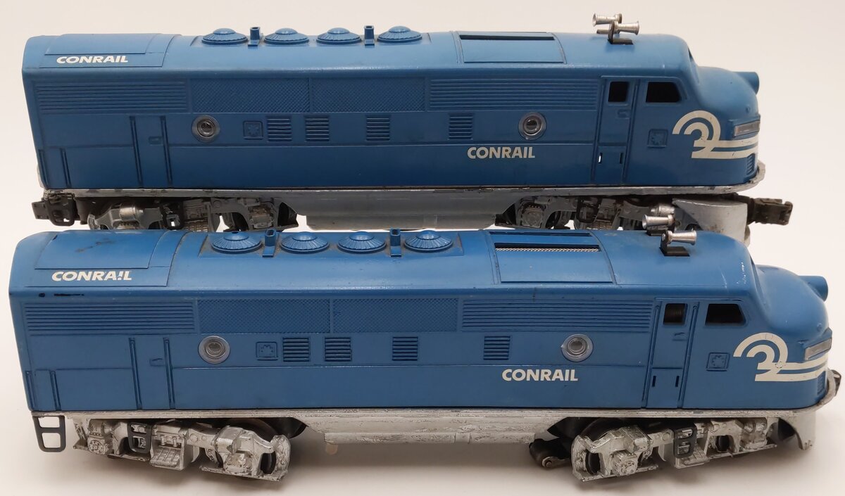 Lionel 2333 Vintage O Conrail F3 AA Diesel Set (Custom Painted)