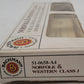 Bachmann 51-0658-A4 N Norfolk & Western J Steam Locomotive & Tender #610 VG/Box