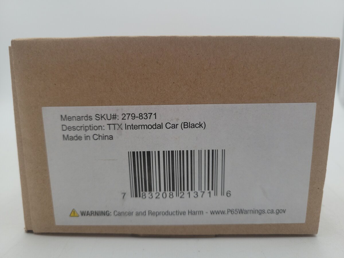 Menards 279-8371 O Gauge TTX Intermodal Car #7307 NIB
