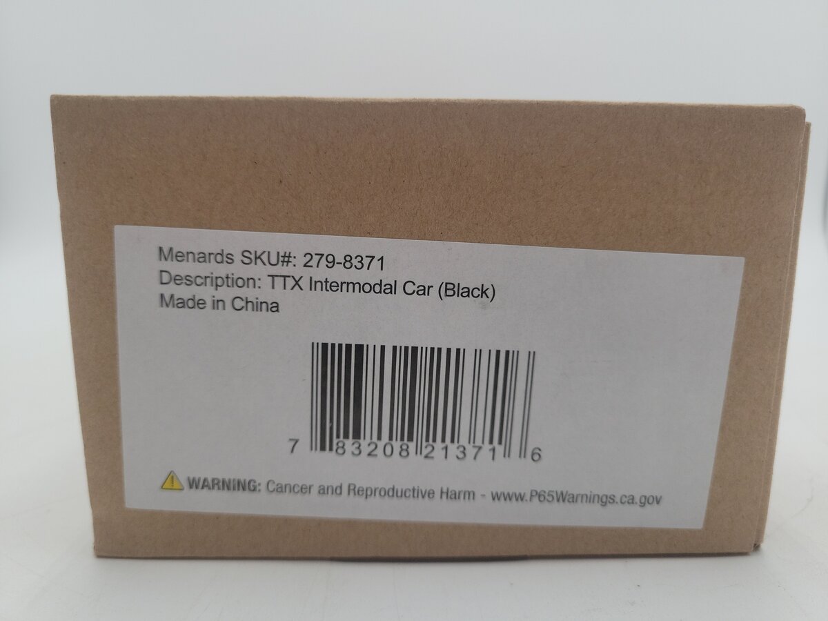 Menards 279-8371 O Gauge TTX Intermodal Car #7307 NIB