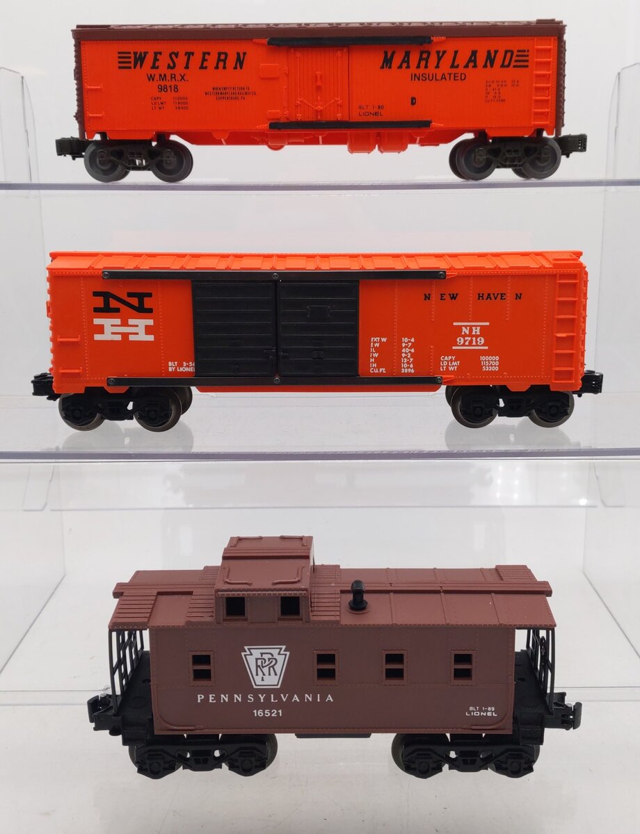 Lionel Assorted MPC O Gauge Freight Cars [3] EX