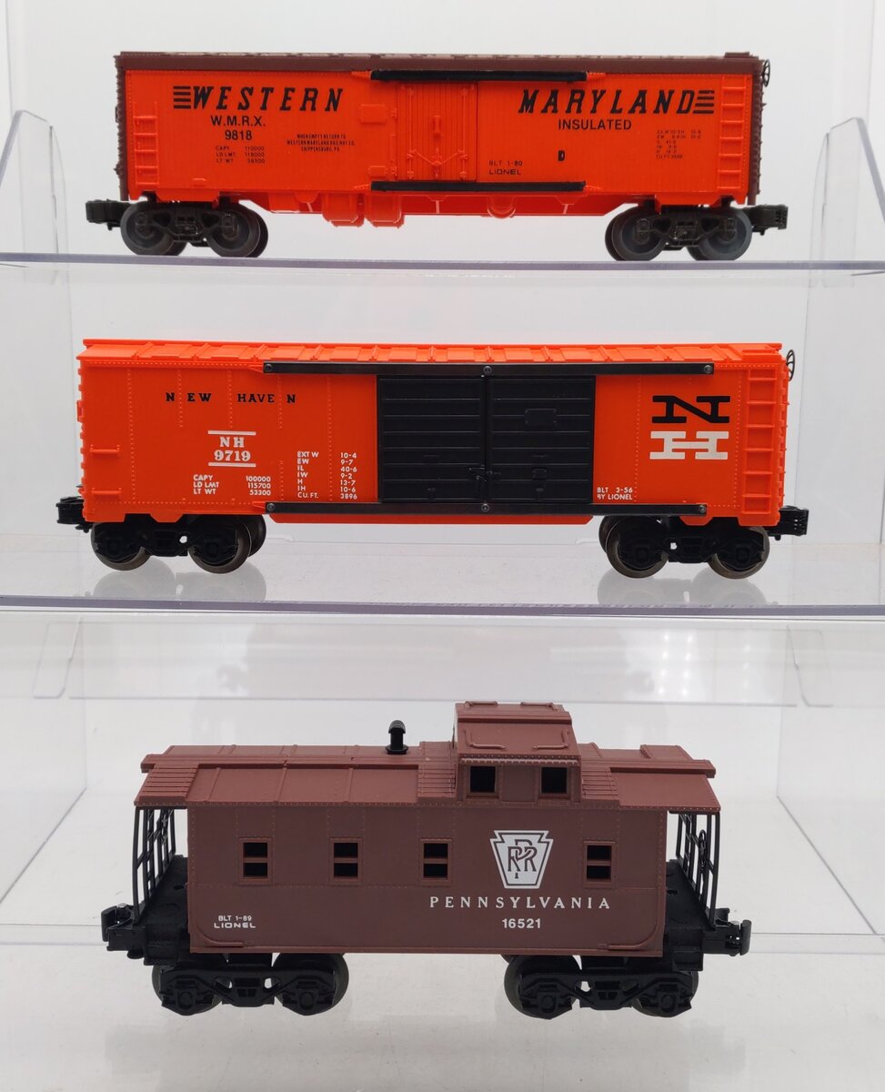 Lionel Assorted MPC O Gauge Freight Cars [3] EX