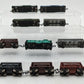 Trix & Others N Scale Assorted Freight Cars [10] EX