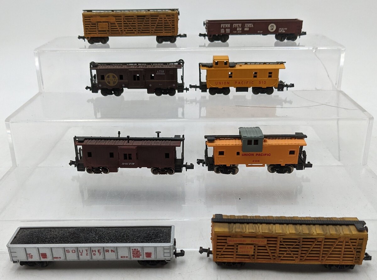 Atlas & Others N Scale Assorted Freight Cars [8] EX