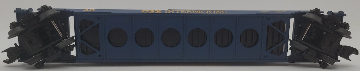 MTH 30-4213B O Modern CSX Husky Stack Car #620168 EX/Box