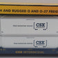 MTH 30-4213B O Modern CSX Husky Stack Car #620168 EX/Box